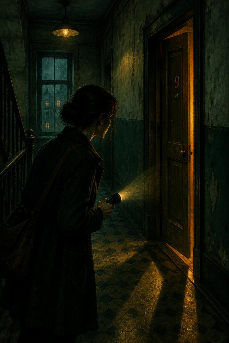 The Girl in Apartment 9 cover