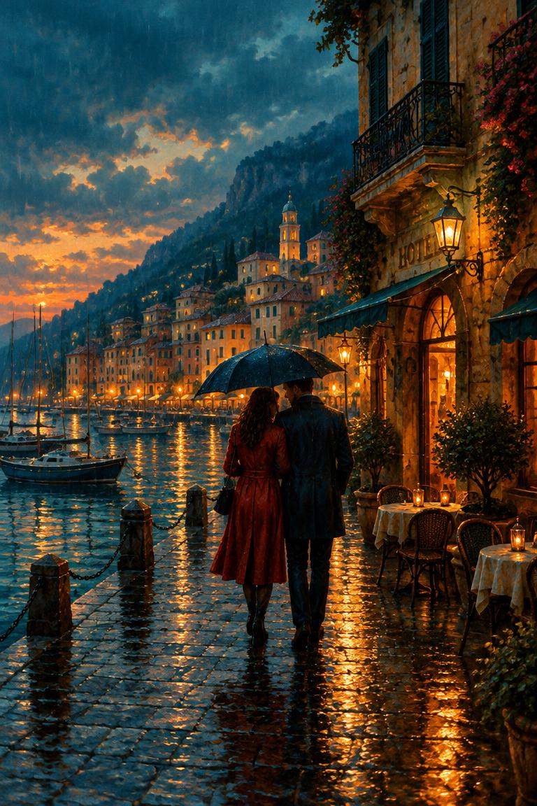 Rain Over Port Azure cover