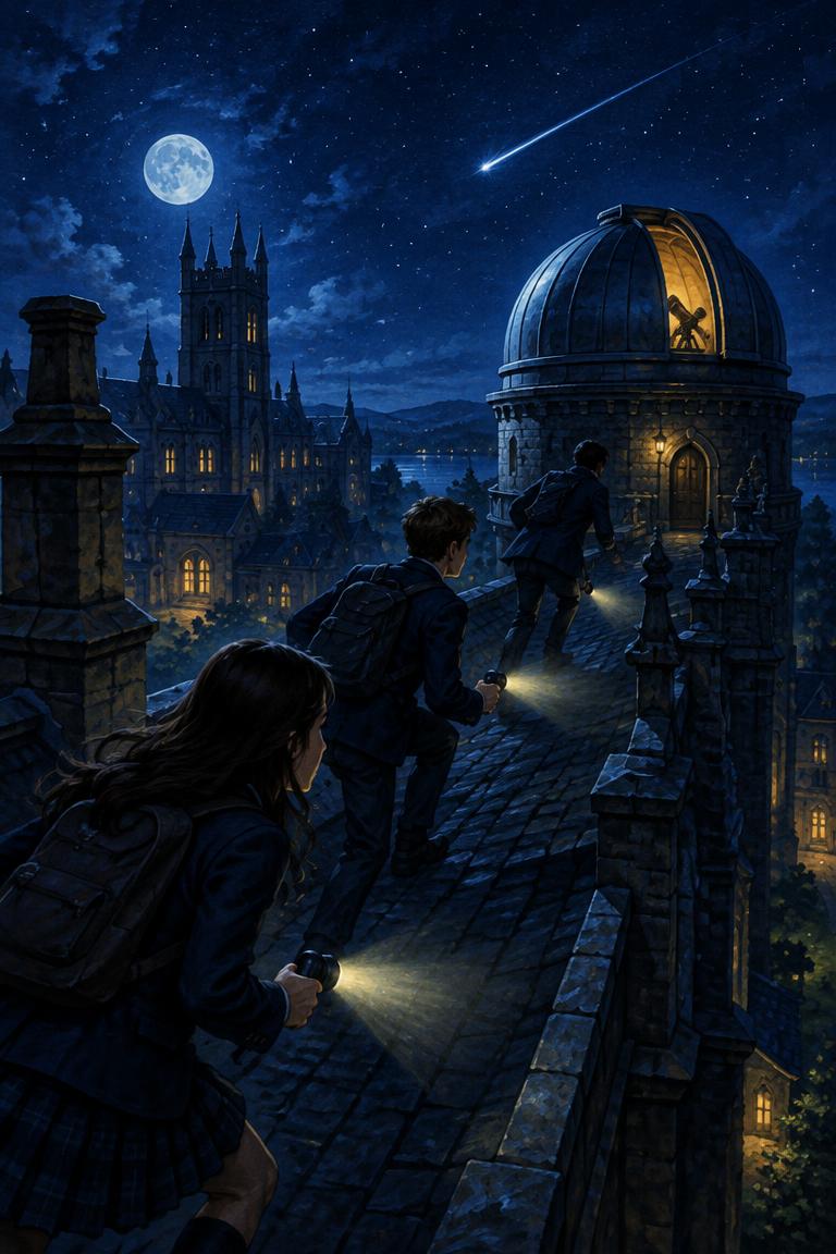 Midnight at Starfall Academy cover